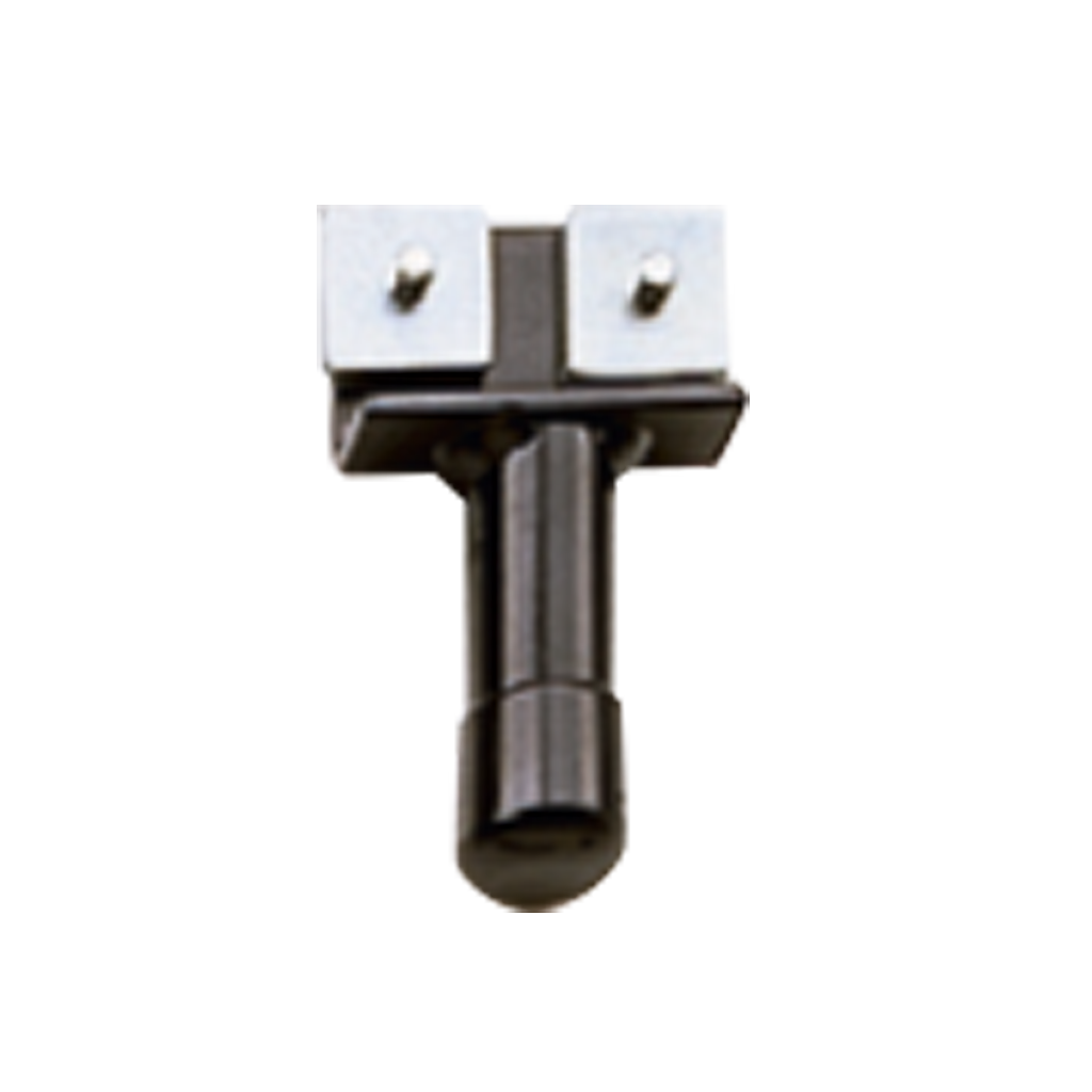 Holding bar adapter for aluminium profile rail