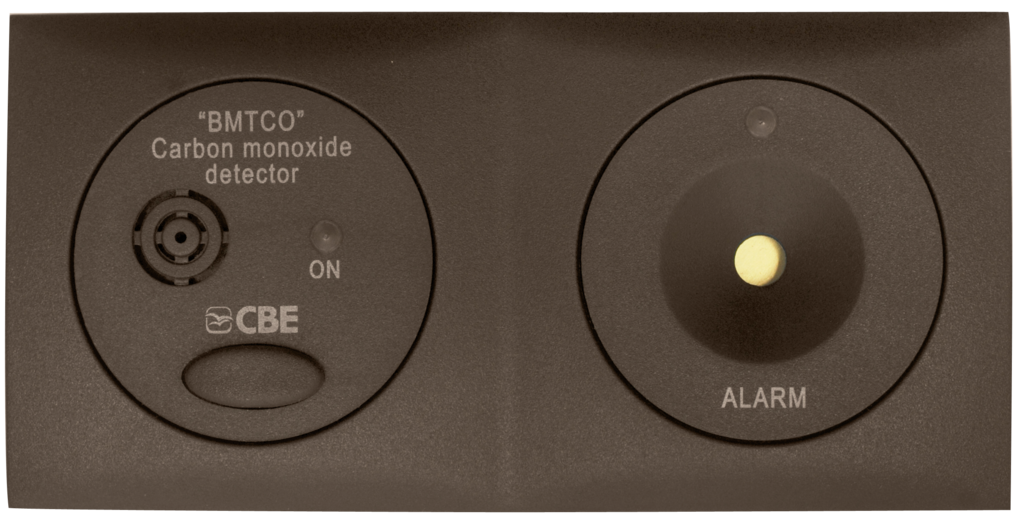BMTCO 12V carbon monoxide detector (brown)