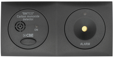 BMTCO 12V carbon monoxide detector (grey)